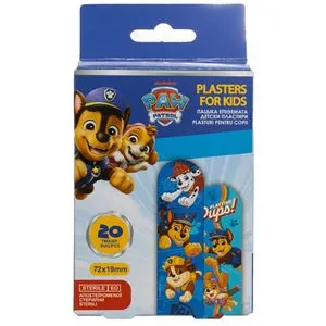 Plasturi cu Model Paw Patrol pentru Copii, 20 buc