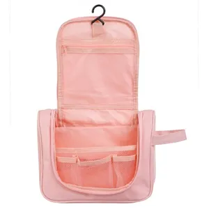Portfard Roz cu Maner "Have a good trip" 24x9x19cm – poza 3