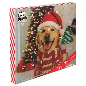 Calendar Advent cu Gustări pentru Câini, 24 de Bucăți, Multicolor