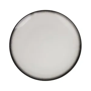 Farfurie Ceramică Neagră Stone Effect pentru Fructe Ø19cm
