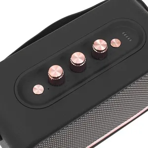 Boxa portabila Bluetooth, Design Retro, 30W, Negru, IP67 – poza 4