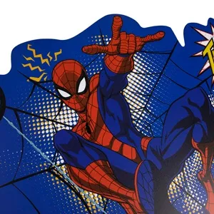 Suport Farfurie Albastru cu Model Spiderman din PP 43x28cm – poza 3