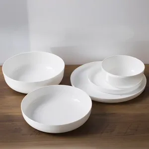 Farfurie adâncă din opal alb Ø22cm Nordic Style – poza 3
