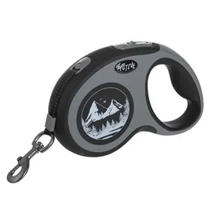 Leșă Retractabilă Metalică Heavy Duty pentru Câini de Talie Mare