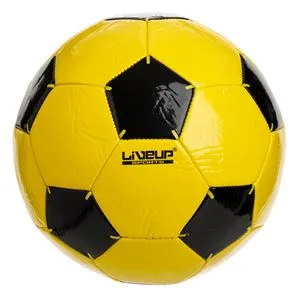 Minge de fotbal galben-negru mărimea 5 pentru antrenament și meciuri