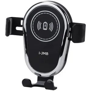 Suport auto cu incarcare wireless Qi si fixare automata, Negru – poza 3