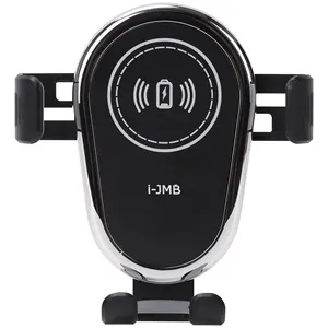 Suport auto cu incarcare wireless Qi si fixare automata, Negru – poza 4
