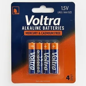 Set baterii alcaline AAA 1.5V pentru dispozitive electrice – poza 2