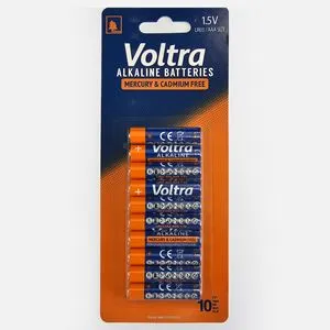 Baterii alcaline AAA 1.5V pentru dispozitive electronice
