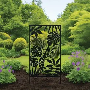 Pergola Metalică Decorativă pentru Grădină 60x120cm