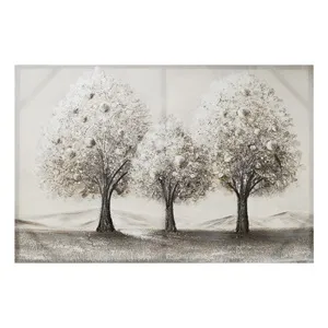 Tablou in Ulei Copaci cu Model Reliefat 90x60x2,5cm – poza 2
