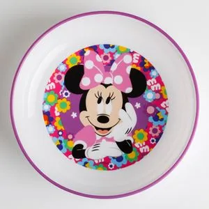 Placă Rotundă Anti-Alunecare pentru Masă cu Model Minnie
