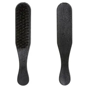 Perie de coafor cu peri desi, 21 cm, neagra