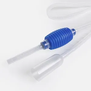 Pompa manuala pentru acvariu, 1,45 m, albastru si alb – poza 3