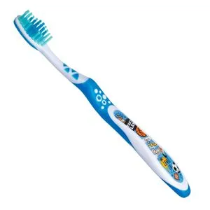 Periuță de dinți pentru copii, 17cm, cu model fotbal