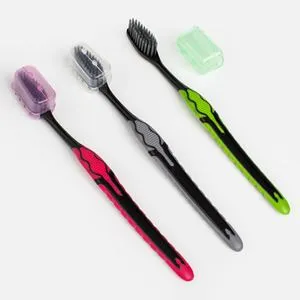 Periute de dinti pentru adulti, Set 3 buc, 3 culori