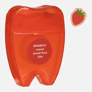Ață dentară cu aromă de căpșuni, 30m