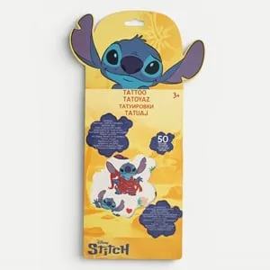 Tatuaje cu Stitch pentru copii - Set de 50 bucăți netoxice