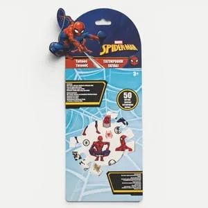 Set de tatuaje tematici Spiderman pentru copii