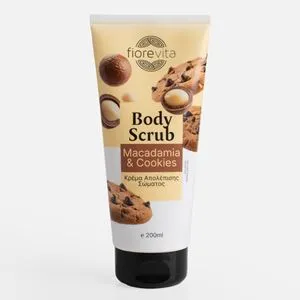 Exfoliant Corporal cu Aromă de Macadamia și Cookies, 200 ml