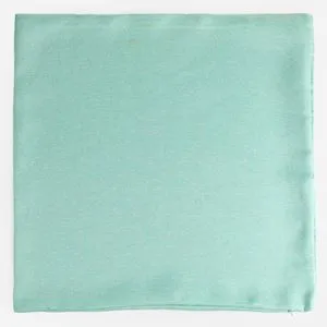Față de Pernă Decorativă Verde Mentă 40x40 cm cu Fermoar