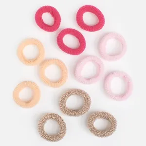 Elastice de Par pentru Copii Frotte Mini cu Lurex - Set 12 Bucăți – poza 2