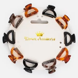 Clame de Par Semicerc pentru Femei, 2,5 cm, Set de 10 Bucăți – poza 3