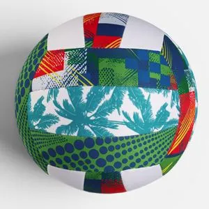 Minge de plaja din neopren cu modele tropicale, Nr. 5, multicolora