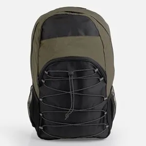 Rucsac Sport Kaki și Negru, 31x15x45cm