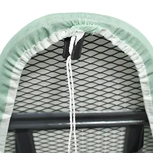 Masă de călcat verde menta 110x33x92 cm cu reglare automată a înălțimii – poza 4