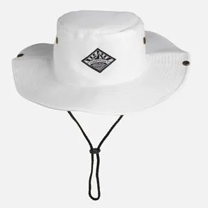 Palarie Bucket Alba pentru Barbati, Poliester, Marimea 59