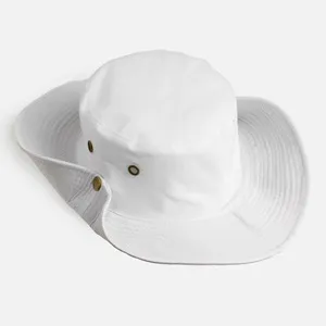 Pălărie Bucket Albă pentru Bărbați, Poliester, Mărime 59 – poza 5