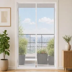 Plasă magnetică anti insecte pentru ușă de balcon 100x220cm
