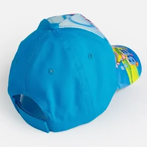 Șapcă de vară pentru copii, Bleu, cu model Sponge Bob, Mărimea 54 – poza 5