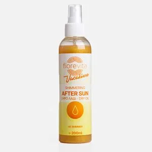 Ulei uscat after sun cu efect shimmer auriu, 200 ml