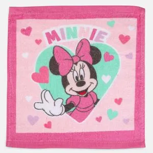 Prosopel Bumbac Roz Minnie 30x30 cm pentru Bebeluși și Copii