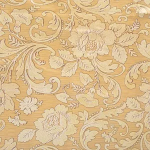 Față de masă plastifiată florală 180x140 cm, bej-portocaliu, pentru bucătărie – poza 4