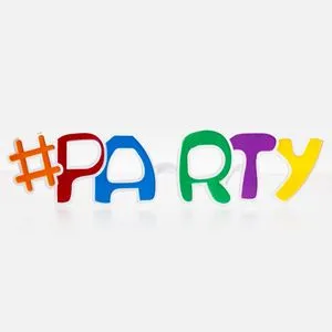 Ochelari de petrecere forma #PARTY, pentru evenimente festive