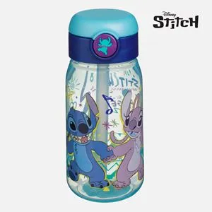 Sticlă de apă pentru copii, 510ml, Mecanism pop-up, Turcoaz