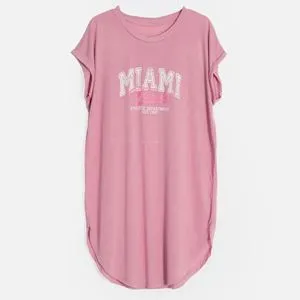 Rochie de Plajă Roz Nude Miami – Stil Relaxat
