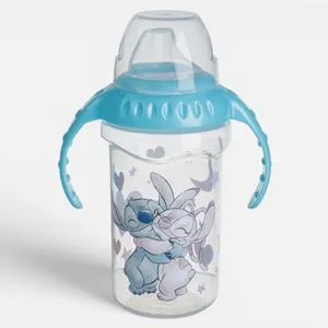 Cană cu cioc și mânere Stitch 360 ml pentru copii 10 luni+