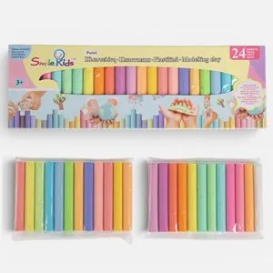 Plastilină Multicolor Pastel - Set de 24 Culori pentru Creativitate