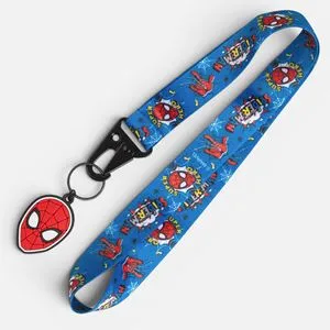 Breloc cu Snur Spiderman pentru Chei - Accesoriu Practic