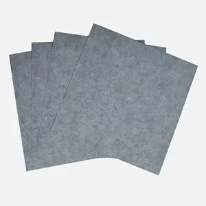 Autocolant pardoseala PVC, Aspect ciment, Gri, 60x60x0,15cm, Set 4 buc – poza 3