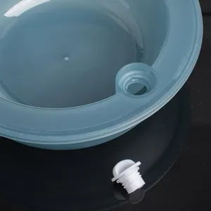Bol pentru apă cu perete dublu, 500 ml, albastru – poza 5