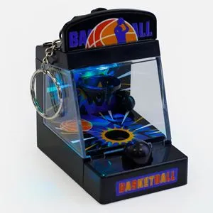 Breloc Jucărie Baschet Retro Electronic cu Efecte Sonore și Luminoase