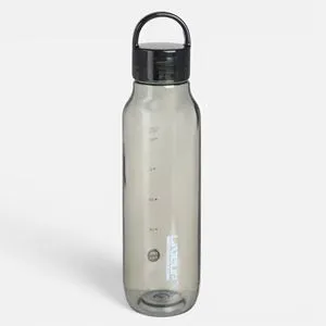 Sticla de apă din plastic cu maner, 670 ml, gri fumuriu