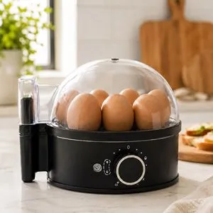 Fierbator de oua, 7 oua, 400W, cu temporizator