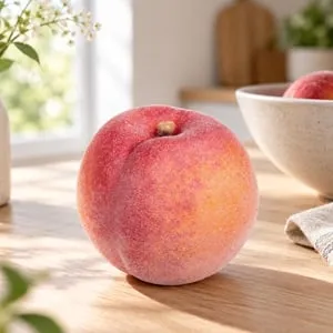 Piersică Decorativă Realistă 7 cm pentru Decor Interior – poza 2