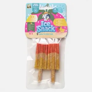 Gustare racoritoare pentru caini cu aroma de capsuni si banana, 90 g